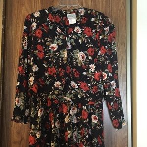 Vintage floral 2 piece set